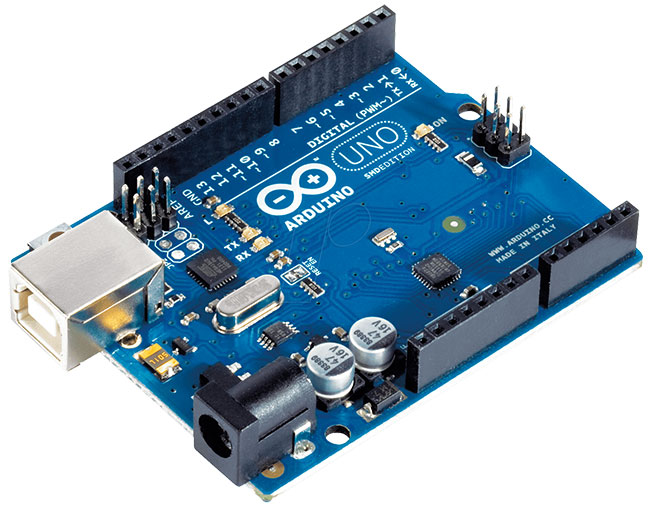 Arduino uno microcontroller board