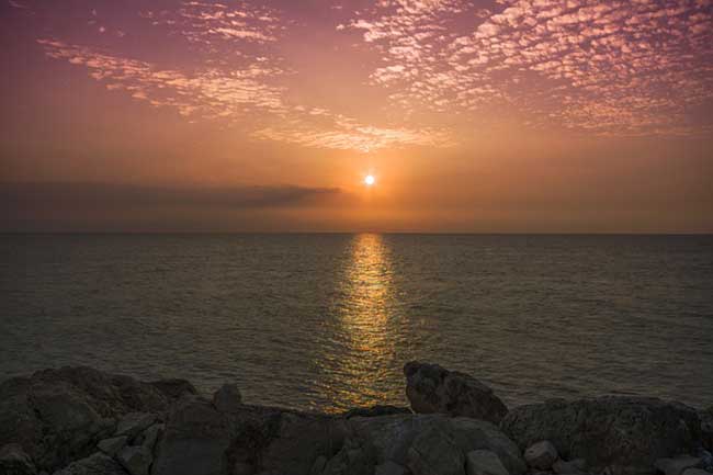 Tel Aviv Sonnenuntergang