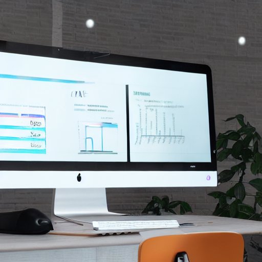 A serene office environment with a wall‑mounted AI dashboard showing real‑time uptime and incident heat maps, a sleek coffee machine powered by edge AI that predicts maintenance needs, a team of IT professionals in smart jackets collaborating over…