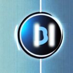 Modernes digitales Schloss-Interface auf Glas, mit leuchtendem hexadezimalem Code, der über den Bildschirm scrollt, umgeben von holographischen Datenströmen, sanftem blauen Licht und einer Reflexion der Stadtlandschaft – Symbol für sichere Verschl…