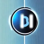 Modernes digitales Schloss-Interface auf Glas, mit leuchtendem hexadezimalem Code, der über den Bildschirm scrollt, umgeben von holographischen Datenströmen, sanftem blauen Licht und einer Reflexion der Stadtlandschaft – Symbol für sichere Verschl…