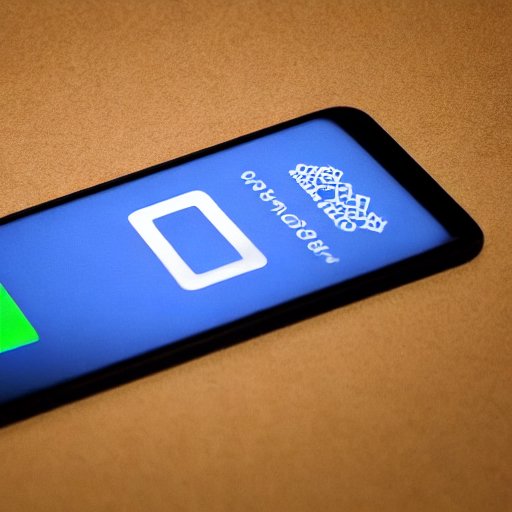 Smartphone in Nahaufnahme zeigt 2FA-Bestätigung mit grünem Haken, digitaler Uhrzeit 2026, QR-Code und Finger, Hintergrund moderner Banklobby.