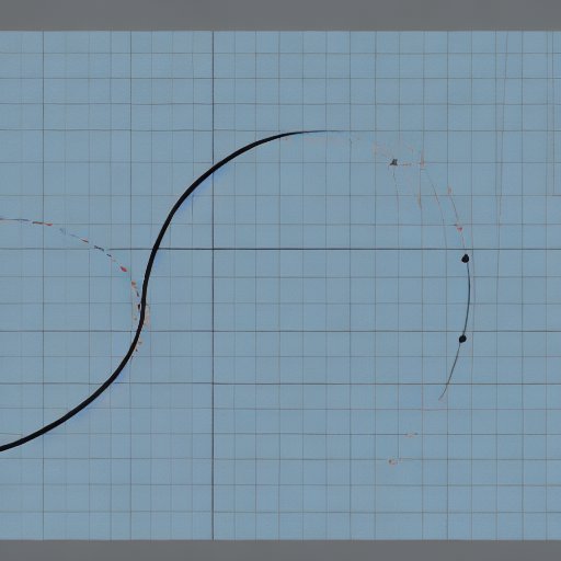 Illustration der Gruppengesetze einer elliptischen Kurve: zwei orange markierte Punkte A und B auf einer indigo‑farbenen Kurve, deren Tangentenlinien, und der resultierende Punkt C nach ihrer Addition, mit einem technischen, schattierten Hintergrund.