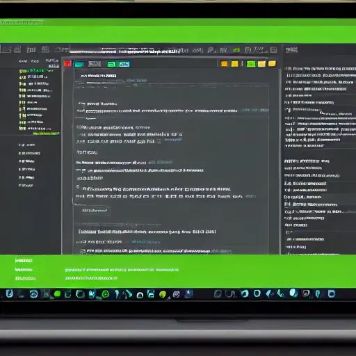 Terminalfenster mit dunkelem Hintergrund, zeigt den Befehl „curl -fsSL https://ollama.com/install.sh | sh“ in grünem Text, blinkender Cursor, Hintergrund ein stilisiertes neuronales Netzwerk, Hinweis auf das Herunterladen eines AI-Modells.
