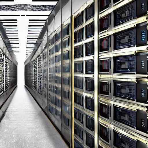 Diagramm zeigt die Integration moderner ACME-Clients mit Legacy-CA-Infrastruktur über ein sicheres Gateway. Glühende Datenströme verbinden alte Mainframes mit modernen Cloud-Servern, wobei die Sicherheitsgrenze im Fokus steht.