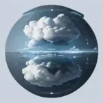 Diagramm, das den Unterschied zwischen Cloud- und Edge-KI-Verarbeitung zeigt: Datenverarbeitung erfolgt lokal auf einem Gerät statt in einem zentralen Cloud-Server.