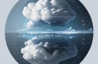 Diagramm, das den Unterschied zwischen Cloud- und Edge-KI-Verarbeitung zeigt: Datenverarbeitung erfolgt lokal auf einem Gerät statt in einem zentralen Cloud-Server.