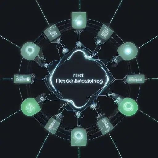 Netzwerkdiagramm, das den schnellen Datenfluss von Sensoren zu einer lokalen Edge-Verarbeitungseinheit im Vergleich zur Verbindung zur entfernten Cloud zeigt.