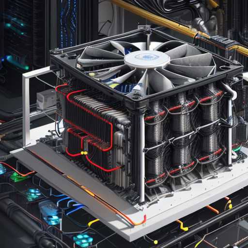 Querschnittsansicht eines modularen Rechenzentrums mit sichtbarer Flüssigkeitskühlung und Anbindung an ein Geothermie-System für dezentrale Energieversorgung.