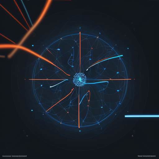 Ein hochmodernes Dashboard zeigt eine neuronale Netzwerk-Visualisierung mit blau leuchtenden Pfaden und orange pulsierenden Unsicherheitsbereichen sowie einer Grafik für den Konfidenzgrad vor einem dunklen Hintergrund.
