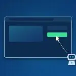 Browserfenster, in dem ein KI-Agent selbstständig auf einen Button klickt