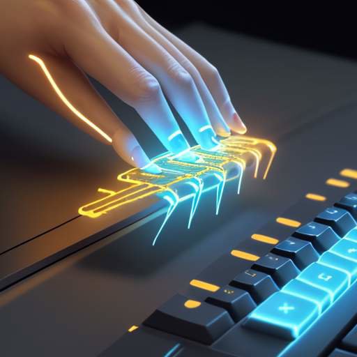 Eine geteilte Darstellung, die eine menschliche Hand am Keyboard und ein leuchtendes digitales neuronales Netzwerk zeigt, um die Symbiose zwischen menschlicher Steuerung und künstlicher Intelligenz im Software-Engineering zu symbolisieren.